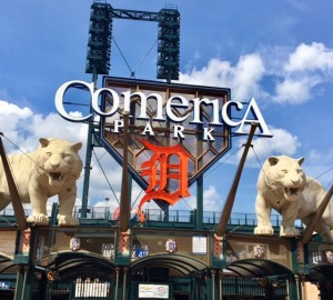 comerica park entrance